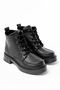 Zri̇n-B-2001 Premium Black Lace-Up Zippered Winter Women's Boots - 2