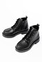 Zri̇n-B-2001 Premium Black Lace-Up Zippered Winter Women's Boots - 5