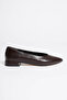 Etnias Premium Bitter Brown Daily Short Heeled Comfortable Ballerinas - 3