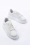 Zri̇n-2435 Premium White Silver Lace-Up Casual Sneaker - 4