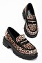 Zri̇n-759 Premium Leopard Orthopedic High-Sole Loafer - 6