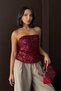 Pulpayet Strapless Blouse with Back Zipper - 2