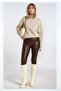 Women's 3 Thread Thick K Hooded O Oversized Curve Mold Long Sleeve Sweatshirt Sweater - 3