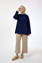 44186 - Stylish Comfortable Rayonelit Women's Long Flowy Slim Knit Sweater - 4