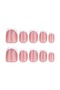 30 Pcs Press on Nails includes Glue, Nail File, Cuticle Pusher - 5