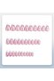 30 Pcs Press On Nails includes Glue, Nail File, Cuticle Pusher - 6