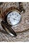 Luxury Chain Watch (Ataturk Photographed) (Copper Color) (with 36 cm Chain) - Tt0053 - 3