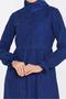 Lace Button Detailed Dress 4390-1 - 4