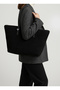 Women's Black Shopper Bag 217 - 8