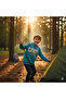 Boy's Printed Kangaroo Pocket Hooded Petrol Green Sweatshirt – Cotton Comfortable Regular Fit - 8
