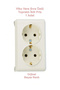 Vera White Surface Mounted Double Grounded Socket 220V Ip20