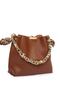 Ymzbag Taba Scarf and Chain Accessories Soft Leather 3-Compartment Stylish and Elegant Handbag and Shoulder Bag - 7
