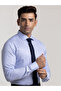 The Non-Iron Stripes – Blue Striped Dress Shirt with Sharp Definition, Comfort Fit - 8