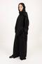 Wide Cut Trouser Skirt with Elastic Waist - 2