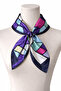 Satin bandana satin scarf satin bag accessory custom pattern bandana 45x50 cm