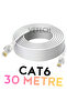 كابل إيثرنت CAT6 بطول 30 متر، كابل شبكة إنترنت مصنعي