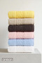6-Piece Mixed Greek Hand Towels - 50X90 Cm, 225 Gr, 100% Cotton, Spa and Hotel Towels