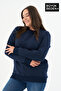 Women's Plus Size Crew Neck Slim Sweatshirt Spr24Bswk56 - 5