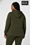 Women's Plus Size Hooded Slim Sweatshirt Spr24Bswk57 - 3