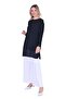 Shirt Detailed Knitwear Tunic Black - 2