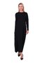 Full knitwear dress black