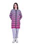 Fish Wool Knitwear Cardigan Fuchia - 2