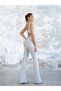 Spanish Leg Pilates Yoga Sports Jumpsuit with Gathered Hips - 7