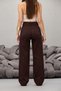 Women's High Waist Lycra Stretchy Wide Leg Palazzo Pants - 5