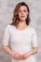 8545 Women's O-neck Short Sleeve Top Thermal Warm Underwear - 2