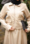 Stone Skirted Jacket Bondit Set - 3