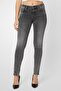 Women D-Jevel Slim Fit Wash Stretchable Denim, Grey