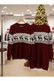 Women's New Year (New Year's) Themed Mini Knitwear Dress Tunic - 5