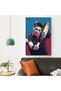 ALAYRA Roger Federer Poster The Motivational Posters For Home Decor Tennis Canvas For Boys Bedroom Gift Unframe-style ()45.7X30.5 CM - 2