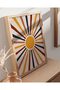 ALAYRA Mid Century Modern Wall Art Sun - | Boho Posters Prints Wall Art Mid Century Modern Print Sun Art Print Boho Pictures for Wall Boho Art Boho Prints | UNFRAMED 12” x 16”40.6X40.6 CM - 5