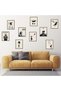 ALAYRA 9 Set Banksy Canvas Wall Art Banksy Wall Art Prints Unframed Panda Prints Banksy Posters Pictures Graffiti Street Wall Art Inspirational Quotes Art Wall Poster for Bedroom20X25 CM - 5