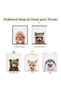 ALAYRA Baby Animal Posters and Prints, Canvas Painting Nursery Pig Wall Art, Piglet Print Wall Art Nordic Picture Kids Room Decoration (YMX015,8"x10"())20X25 CM - 3
