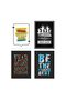 ALAYRA Quote and Motivational Poster Set of 10 (Size )d37545X30 CM - 2