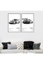 ALAYRA Car Poster Canvas Wall Art 911 GT Turbo Posters For Men Bedroom Aesthetics Decor (, Unframed 05)30X45 CM - 5
