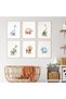 ALAYRA Dinosaur Wall Art Decor Dino Boys Room Canvas Wall Art Nursery Kids Prints Toddler Dinosaur Poster Kids Artwork Nursery Pictures for Boys Room Unframed Set of 625.4X20.3 CM - 3