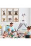 ALAYRA Baby Animal Posters and Prints, Canvas Painting Nursery Pig Wall Art, Piglet Print Wall Art Nordic Picture Kids Room Decoration (YMX015,8"x10"())20X25 CM - 2