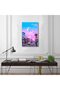 ALAYRA Japan Art Posters Tokyo City Posters, Urban Landscape, Fuji Mountain View Wall Art Aesthetic Canvas Poster for Living Room Bedroom Dormitory Prep Room Decoration ,Tokyo45.7X30.5 CM - 3