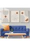 ALAYRA Modern Geometric Line Picture, Abstract Picture Set, Living Room, Bedroom, Poster Wallpaper Art Decoration, Frameless (Wall Picture-6. x 3)40X60 CM - 3