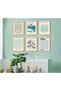 ALAYRA Green Matisse Prints Haring Wall Art, Flower Market Exhibition Posters,Bauohus Posters Picasso kUAEma wall art,Aesthetic Posters Danish Wall Art,Unframed, , Set of 6 (D)20X25 CM - 3