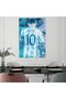 ALAYRA Football Stars Cristiano Ronaldo and Lionel Messi Poster Canvas Decor Bedroom Wall Decor Kids inspirational posters (Messi-2, 12×)45.7X30.5 CM - 4