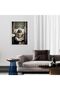 ALAYRA Funny Sloth Bathroom Canvas Wall Art Cute Sloth In Toilet Posters Black and White Animal Prints Painting Maximalist Mid Century Modern Aesthetic Wall Decor for Unframed30.5X40.6 CM - 3
