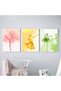 ALAYRA Ballet Art Painting Elegant Dancing Canvas Art Pictures - Makeup Wall Art Prints,Ballerina Print Ballet Dancer Collection Poster - Fashion Women or Girl Bedroom Dance room20X25 CM - 3