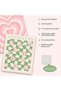 ALAYRA Danish Pastel Abstract Aesthetic Wall Art Decor Posters for Room Aesthetic (Unframed , Green and Pink)25.4X20.3 CM - 2
