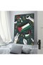 ALAYRA Palestine Poster Flag Art Modern Poster Canvas Wall Art Prints for Wall Decor Room Decor Bedroom Decor Gifts () Frame-style91.4X61 CM - 2