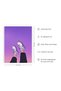 ALAYRA Purple Pictures Wall Decor & Purple Wall Art Aesthetic Posters for Room, Wall Decor for Bedroom Aesthetic Cool Posters Topsy Turvy Shoes (Unframed )30.5X40.6 CM - 3