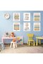 ALAYRA Boho Classroom Decor Poster Positive Inspirational Prints Teacher Gift Kids Canvas Wall Art Set of 6 Perfect for Building Confidence in Children, Friends & Graduates20X25 CM - 5